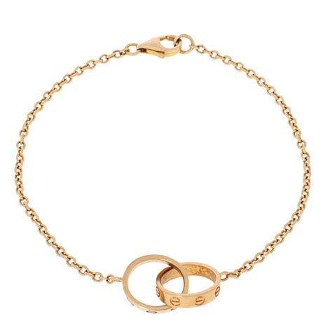 cartier love bracelet interlocking